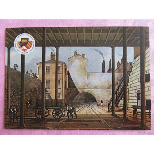 Liverpool & Manchester Railway 150 Years Series 1 No.7 Postcard