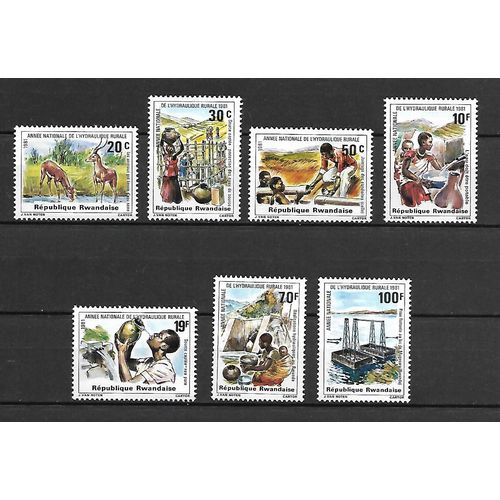 Rwanda 1981 Rural Water Supplies MNH