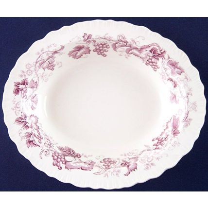 Wedgwood Old Vine Purple 10" Vegetable Bowl, Excellent Condition!