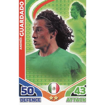 Match Attax World Cup 2010 Andres Guardado Mexico