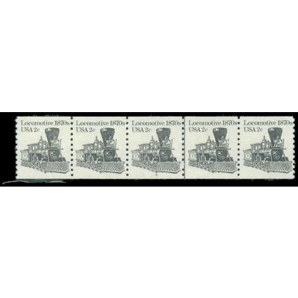 1897Av 2c Locomotive Fine MNH Dry Gum PNC 10/5 P0468