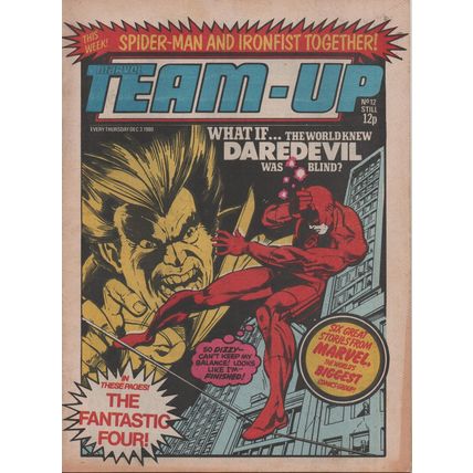 U.K. MARVEL - MARVEL TEAM-UP NO. 12 (1980)