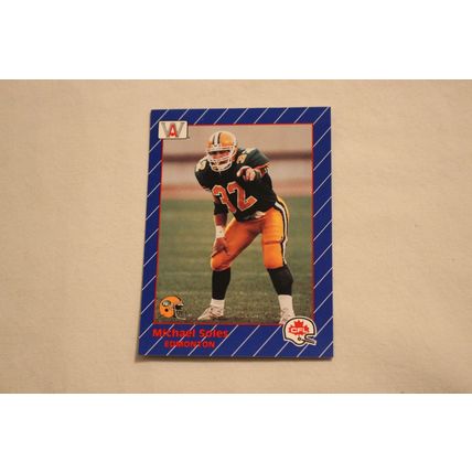 Michael Soles 1991 AW Sport All-World CFL NO. 44