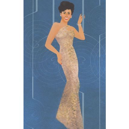 Lena Horne Jazz Swing Music Singer Of The Cotton Club Postcard