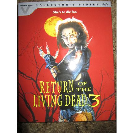 RETURN OF THE LIVING DEAD III BLU RAY SIGNED BRIAN YUZNA NEW