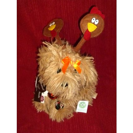 "THANKSGIVING MUSICAL FURRY DOG DANCES AND PLAYS CELEBRATION by KOOL & THE GANG"