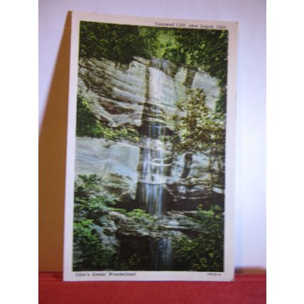 CANTWELL CLIFF, LOGAN, OHIO, USA unused postcard =
