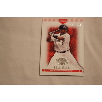 Bill Hall 2007 Topps Triple Threads NO. 21 0683/1350