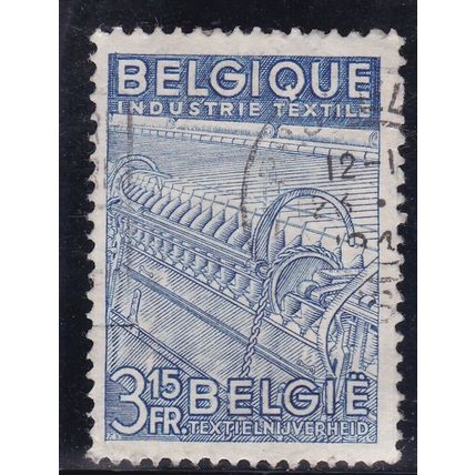 Belgium 1948 Textile Industry 3.15f Fine Used SG 1225 VGC