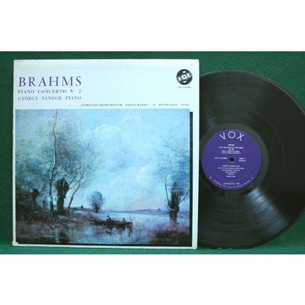 Gyorgy Sandor/Reinhardt - Brahms: Piano Concerto No. 2 - STPL 510.990 - EX-