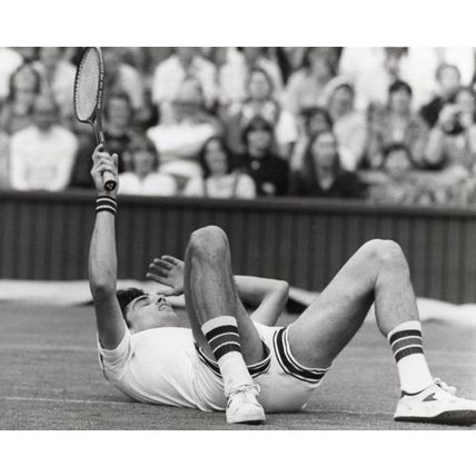 Victor Pecci Paraquay Tennis Victory PB Large 10x8 Media Photo