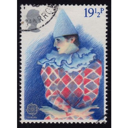 GB 1982 CEPT Performing Arts 191/2p Pantomime Sc#988 - USED @I015
