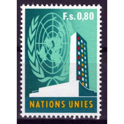 United Nations Geneva 9 MNH UN Headquarters ZAYIX 1024S0394M
