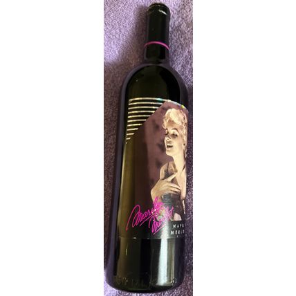 VINTAGE 1991 NAPA VALLEY MARILYN MONROE 750ml BOTTLE OF Marilyn Merlot