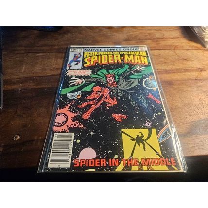 Peter Parker the spectacular Spiderman 73 comic