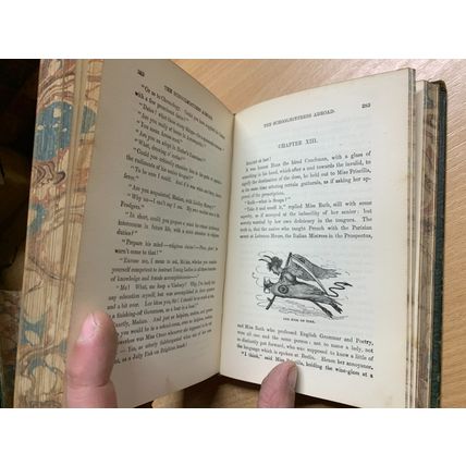 RARE* 1870 "THE WORKS OF THOMAS HOOD" VOLUME 3 ANTIQUE BOOK (P4)