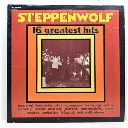 Steppenwolf 16 Greatest Hits 1973 LP Vinyl Record Album Vintage (P4)