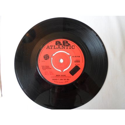 7"1964. BOOKER T AND THE MGs . GREEN ONIONS,ATLANTIC 584088.BOOT LEG. EXCELLENT