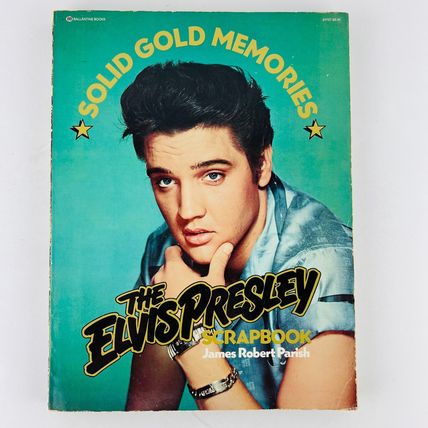 The Elvis Presley Scrapbook Paperback by James Robert Parish