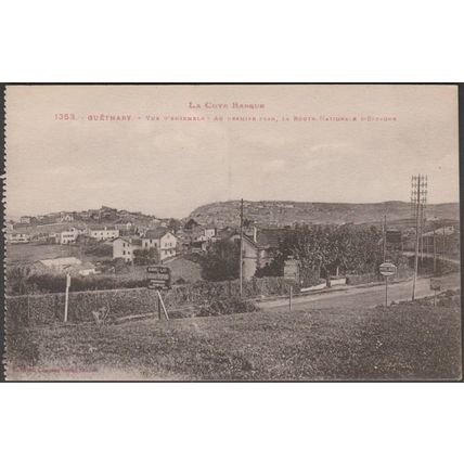 Vue d'Ensemble, Guéthary, c.1910s - Labouche Frères CPA