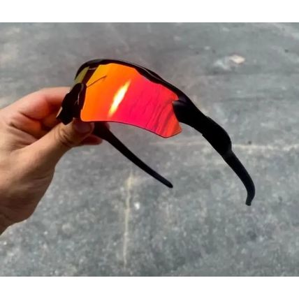HCS Radar Ev Red Sports Cycling Sunglasses