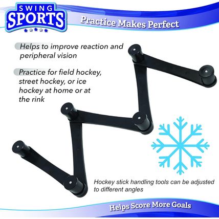 Swing Sports Hockey Stick Handling Trainer - Hockey Passer Hockey Practice Equip