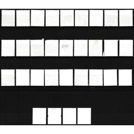 Queen Beatrix Struyken: 31 Values - Netherlands 1981/2000 - Used Hinged