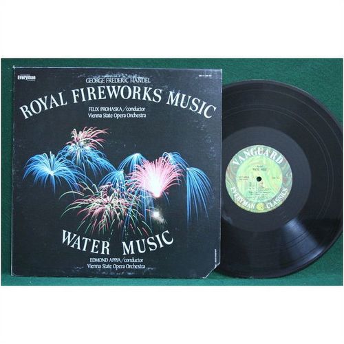 Prohaska/Appia - Handel: Royal Fireworks Music/Water Music - SRV 209 SD - NM