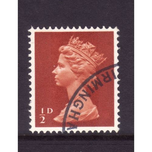 GREAT BRITAIN 1968 SG723 1/2d ORANGE BROWN FINE USED#2