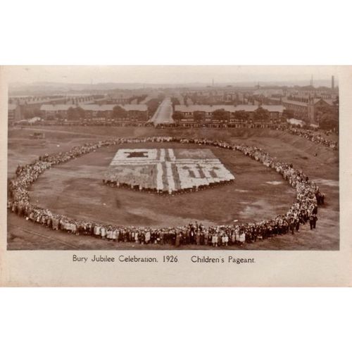 Lancashire - BURY - Jubilee Celebration - Children's Pageant - 1926 - RP