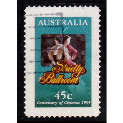 Australia 1995 Cinema 45c Used Peel & Stick Stamp Strictly Ballroom