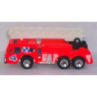 MATCHBOX ' VINTAGE ' 1982 Orange Firetruck with extending ladder
