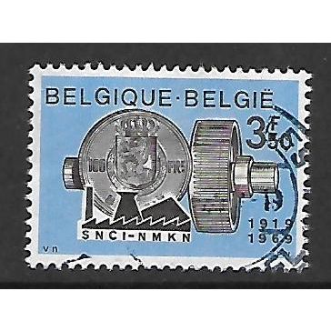 BELGIUM 1969 NATION CREDIT SOCIETY 3F.50 COIN & MACHINERY SG2137 FINE USED