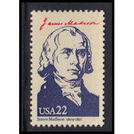 2216d 22c James Madison MNH Barely Clears W3009