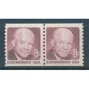 1402 8c Dwight Eisenhower Fine MNH CLP R0247