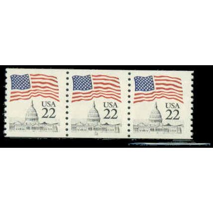 2115a 22c U.S. Flag Fine MNH PNC 12/3 R0705