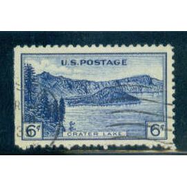 Used 745 6c Crater Lake Almost Very Fine C0514