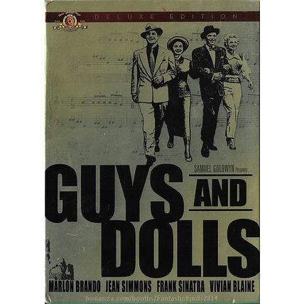 DVD - Guys And Dolls: Deluxe Edition (1955) *Marlon Brando / Vivian Blaine*