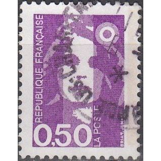 France 1990 Michel 2766 O Cote (2008) 0.20 € Marianne Bicentenaire Cachet rond