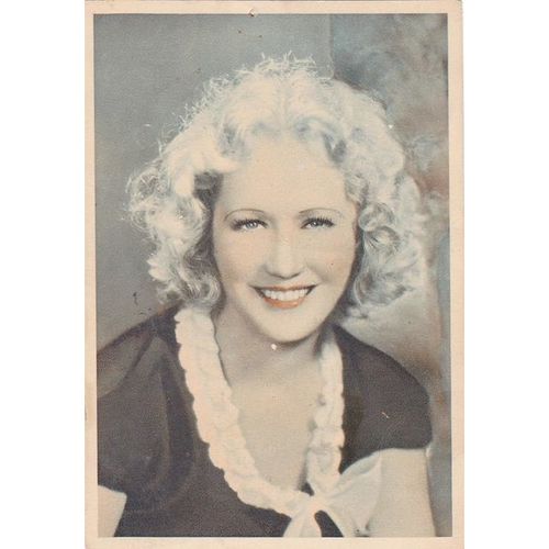 Miriam Hopkings Actress Postcard (ACT189)