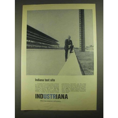 1967 Indiana Department of Commerce Ad - Test Site