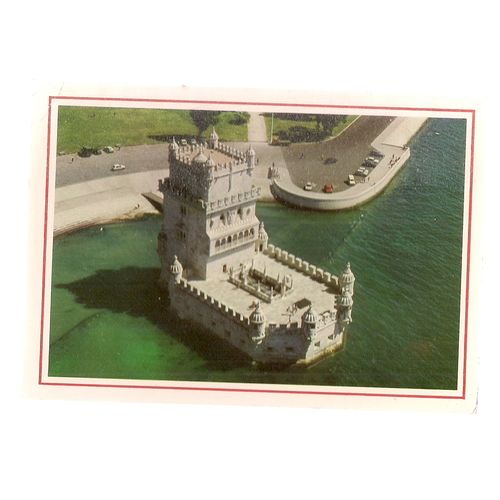 TOWER OF BALEM, LISBOA, PORTUGAL.. unused vintage postcard Lisbon.. =