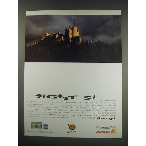 1991 Iberia Airlines Ad - Sights