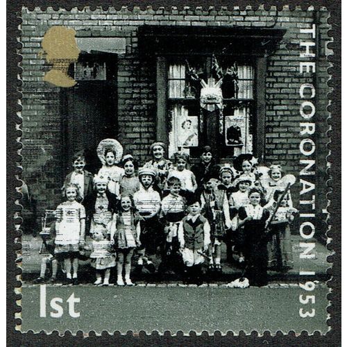 2003 50th Anniversary of Coronation 1st Black and Gold SG2375 GU