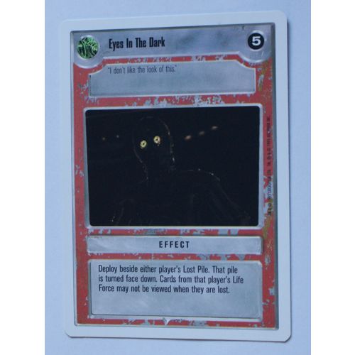Star Wars CCG: Premier Unlimited # Eyes In The Dark (A) 1995 light decipher