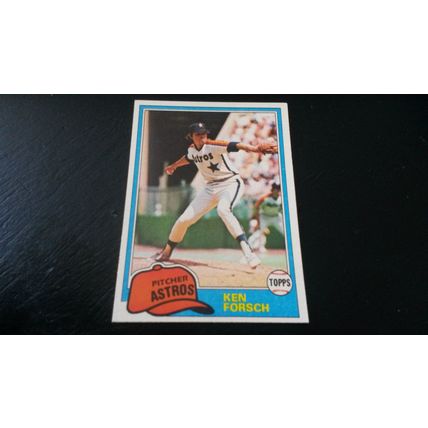 1981 Topps Card # 269 Ken Forsch Very Good-Excellent (4) Houston Astros