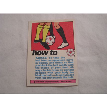 FT. Lauderdale Strikers 1979 Topps LOGO STICKER NO. 9