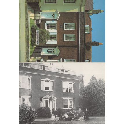 Charles Dickens With Family & Friends House Of Birth 2x Postcard s