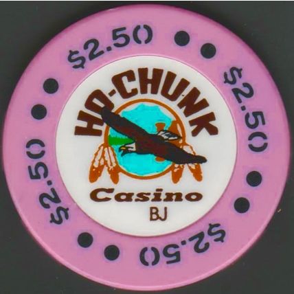 Ho Chunk. $2.50 Casino Chip. Baraboo, WI. I02.