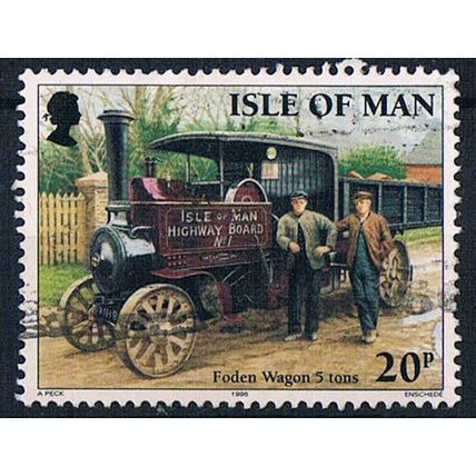 Isle of Man 1995 SG629 IOM28 Foden Steam Wagon 20p Used Stamp